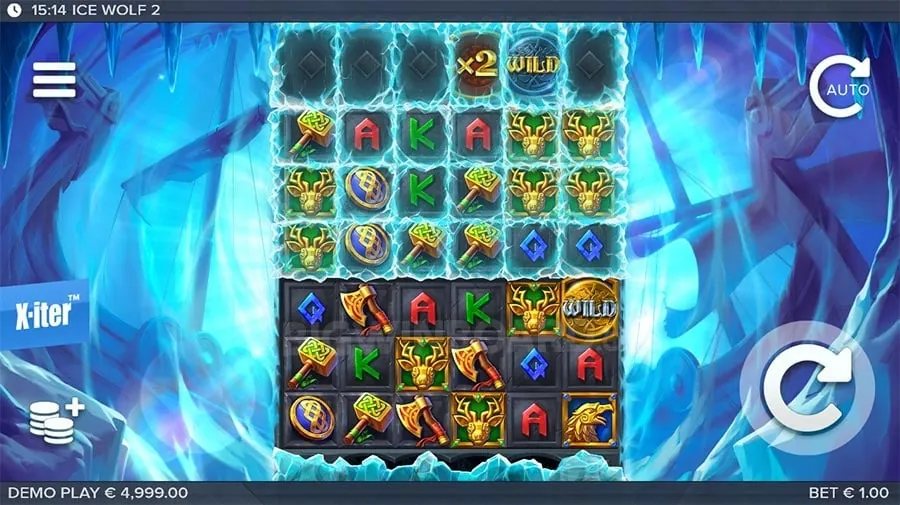 Player celebrating a jackpot win